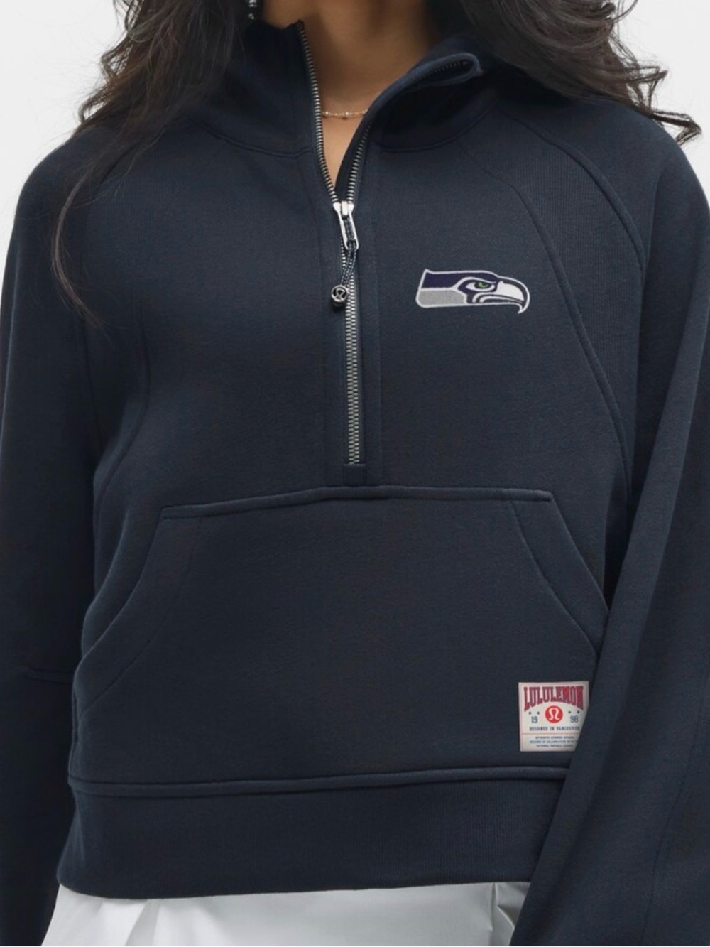 Lululemon Scuba Oversized Half Zip-Seattle Seahawks - Picture 3 of 3